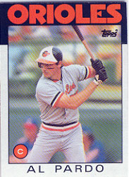 1986 Topps Baseball Cards      279     Al Pardo